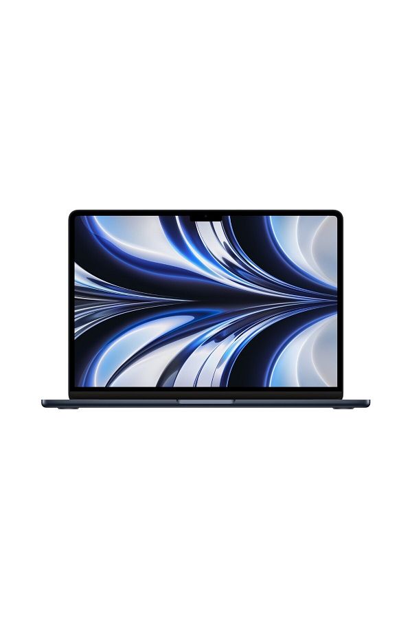 Apple 13" MacBook Air: Apple M2 chip with 8-core CPU and 8-core GPU, 16GB, 256GB - Gece Yarısı
