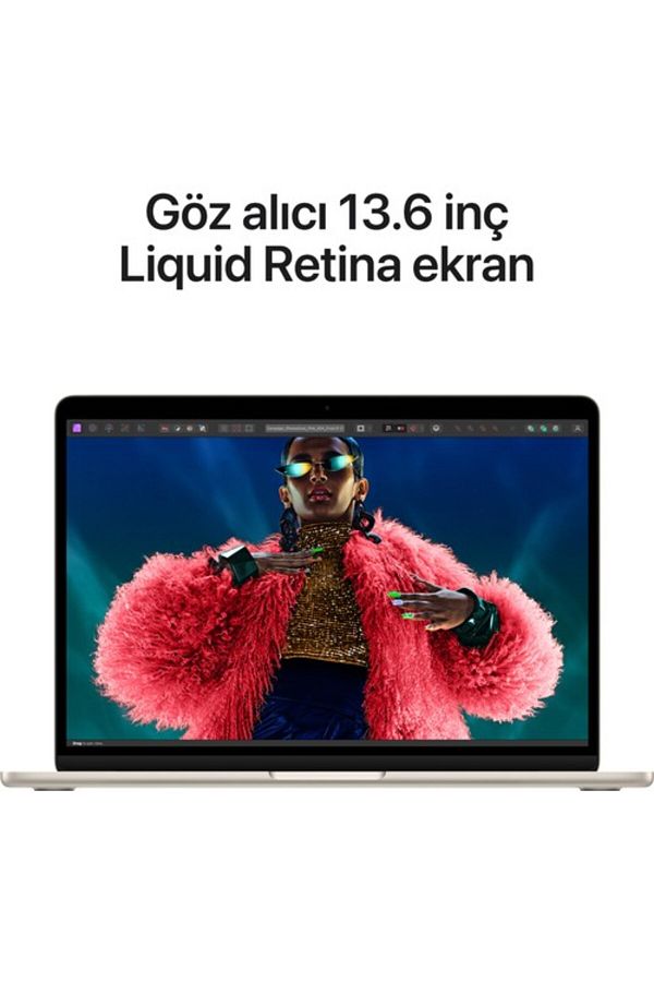 Apple Macbook Air M3 Çip 16gb 512gb Ssd Macos 13" Taşınabilir Bilgisayar Yıldız Işığı Mxcu3tu/a - Görsel 5