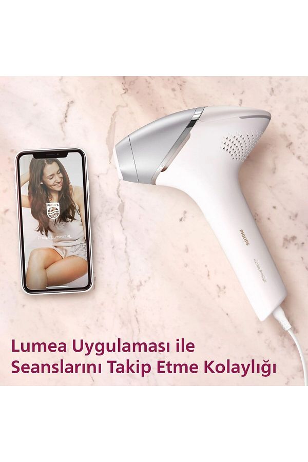 Philips Lumea 450.000 Atım BRI940 Lazer Epilasyon + BRR454 Taşınabilir tüy alma cihazı - Görsel 2