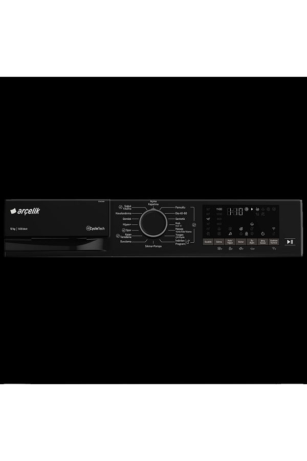 Arçelik 12140 Mx 1400 Devir 12 Kg Çamaşır Makinesi - Görsel 7