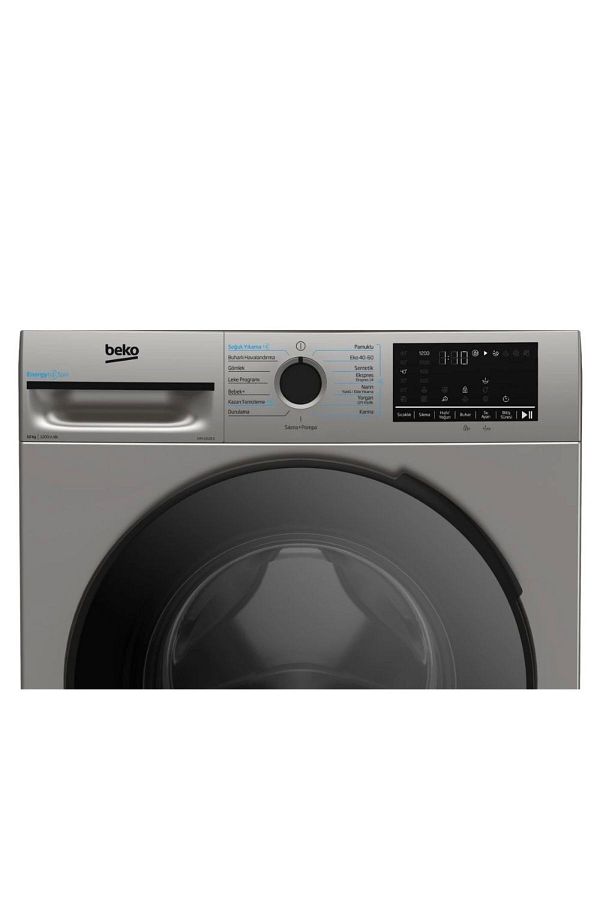 Beko Cmx 10120 S 1200 Devir 10 Kg silver gümüş Çamaşır Makinesi - Görsel 4