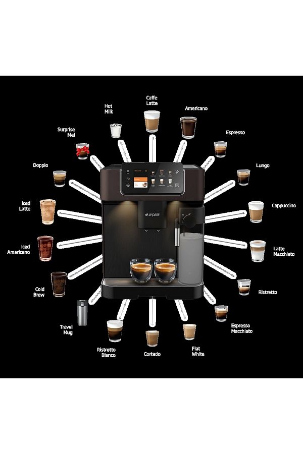Arçelik Em 9495 Imperium Barista® Tam Otomatik Espresso Makinesi - Görsel 6