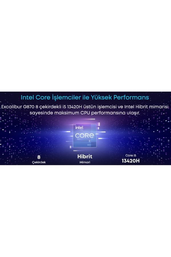CASPER Excalibur i5 16 1TBRTX4060 BQB0P Laptop - Görsel 6