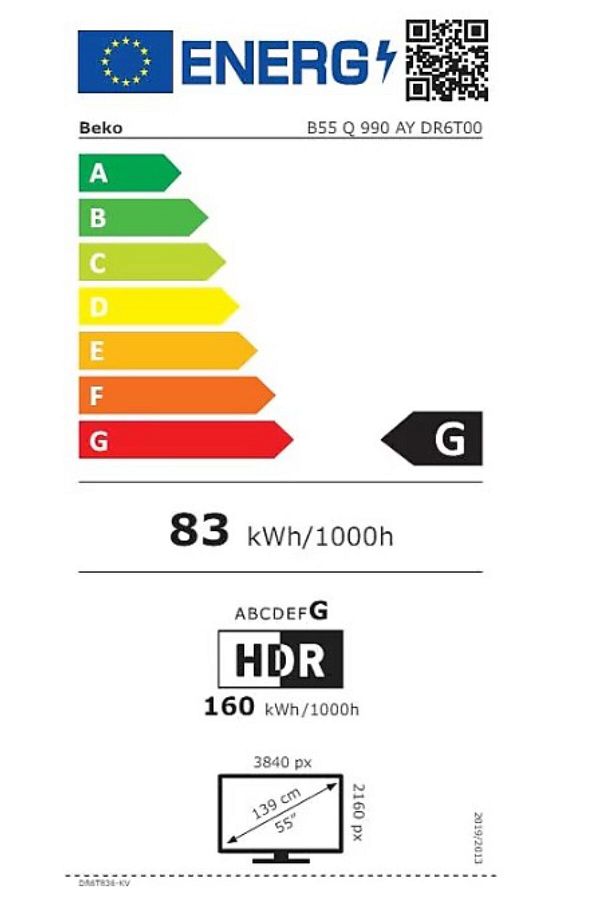 Beko Crystal 9 Nano Qled B55 Q 990 Ay / 55” Qled 4k Uhd Google Tv - Görsel 2