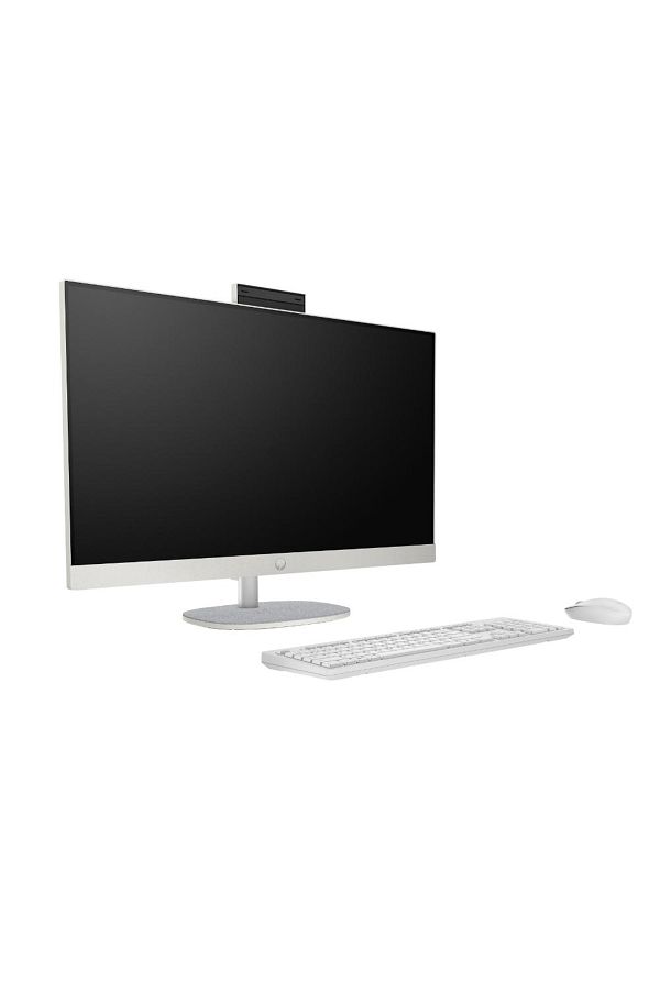 HP 27 CR0009NT 898B9EA Intel Core i5-1335U 16GB 512GB SSD 27"Full HD FreeDOS All In One PC Beyaz - Görsel 3