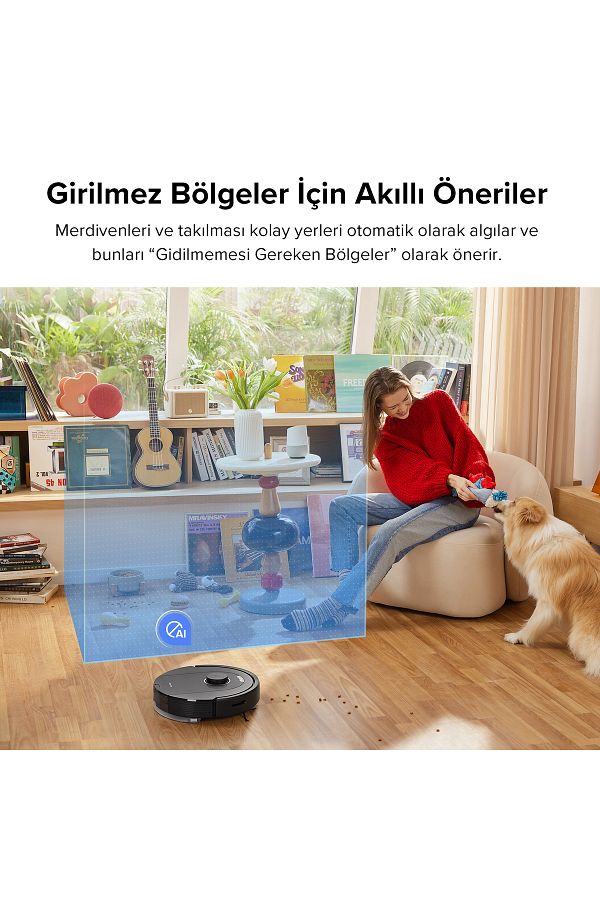 Roborock Q5 Pro Siyah Akıllı Robot Süpürge Siyah - Görsel 7
