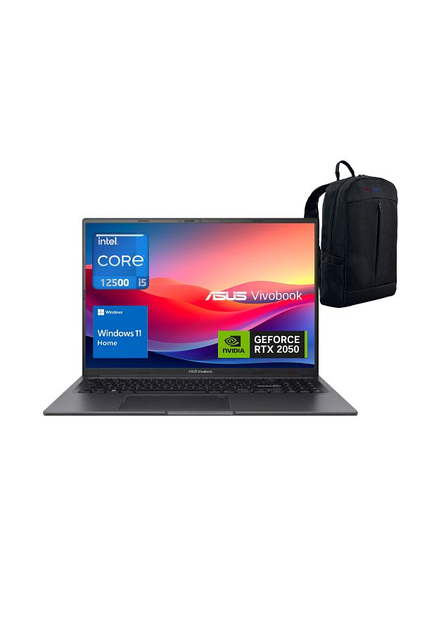 ASUS Vivobook K3605ZF İ5-12500H 16GB 1TB Ssd RTX 2050 16" Fhd Win11 - Wz Çanta Wz03