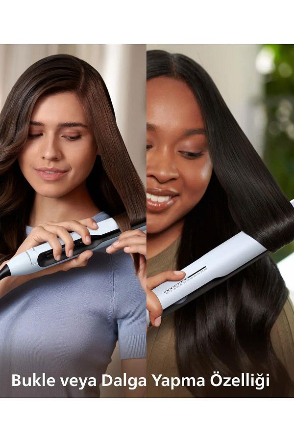 Philips Saç Düzleştirici Bhs520/00,bukle Özelliği,argan Yağı Katkılı,iyonik Bakım,kılıf Hediyeli - Görsel 8