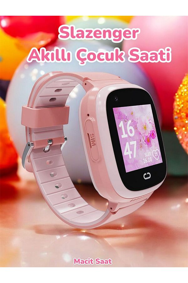 Slazenger Akıllı Çocuk Saati 4g Sim Kart Destekli Görüntülü Görüşme Özelliği - Görsel 2