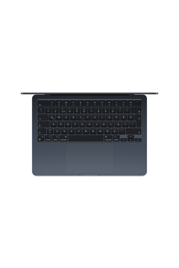 Apple 13-inch MacBook Air: Apple M3 chip with 8-core CPU and 8-core GPU, 16GB, 256GB SSD - Gece Yarısı - Görsel 2