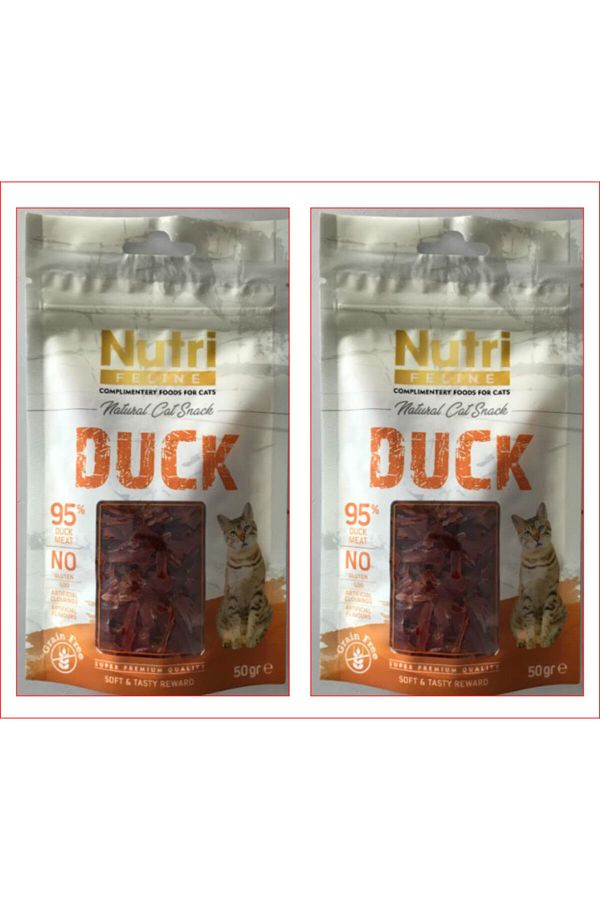 Nutrı Felıne Duck Kedi Ödül 50 Gr X 2 Adet