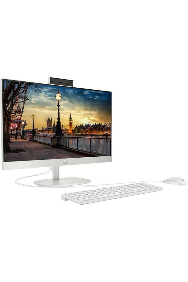 HP Proone 245 G10 9h6m8et R5-7520u 8gb 512gb Ssd 23.8'' Fdos Beyaz - Görsel 2