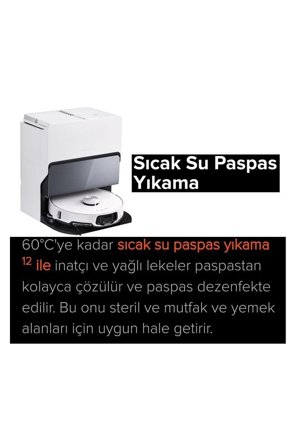 Roborock Premium Ultra Flexiarm Desing Side Brush Çöp Istasyonlu Akıllı Robot Süpürge - Görsel 5