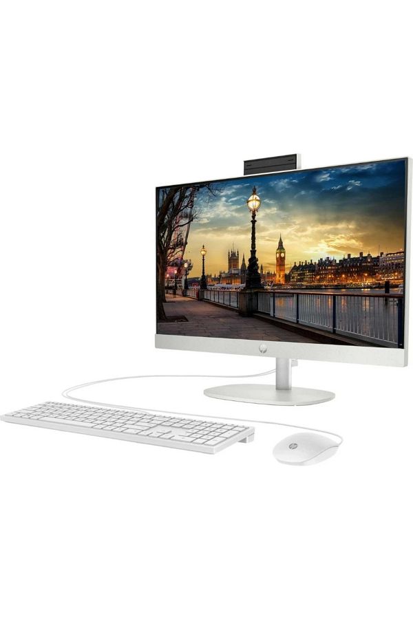 HP Proone 245 G10 9h6m8et R5-7520u 8gb 512gb Ssd 23.8'' Fdos Beyaz - Görsel 3
