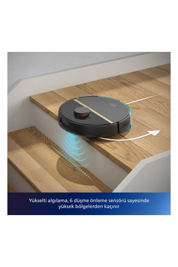 Philips Akıllı Robot Süpürge Islak ve Kuru Temizlik Wi-Fi Androdi-Ios Bağlantı - Görsel 6