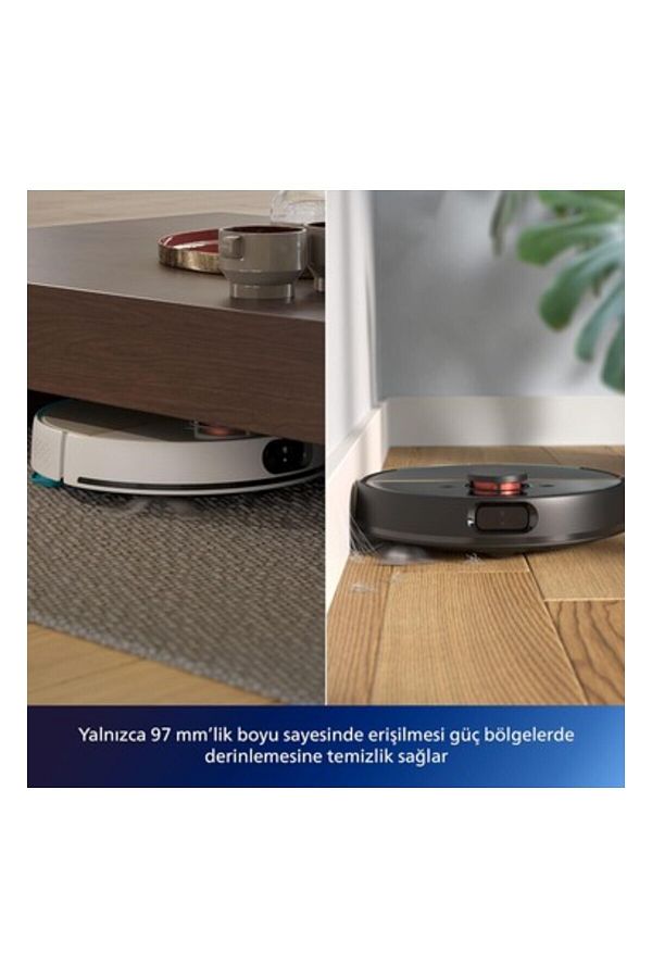 Philips Premium Aqua Islak ve Kuru 7000 Serisi Temizlik Robotu, 5200 Mah Li-Ion Pil,  Hediye - Görsel 6