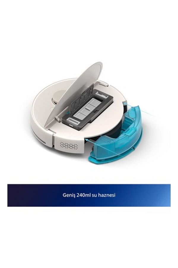 Philips Premium Aqua Islak ve Kuru 7000 Serisi Temizlik Robotu, 5200 Mah Li-Ion Pil,  Hediye - Görsel 8