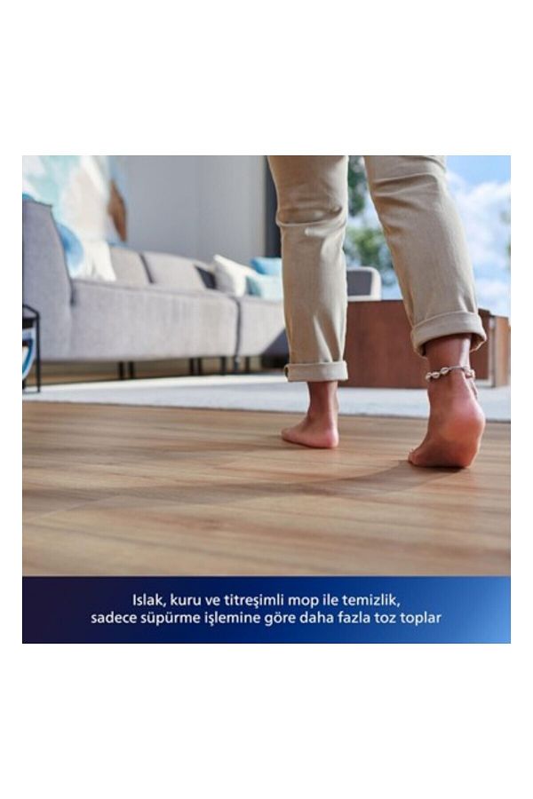 Philips Premium Aqua Islak ve Kuru 7000 Serisi Temizlik Robotu, 5200 Mah Li-Ion Pil,  Hediye - Görsel 5