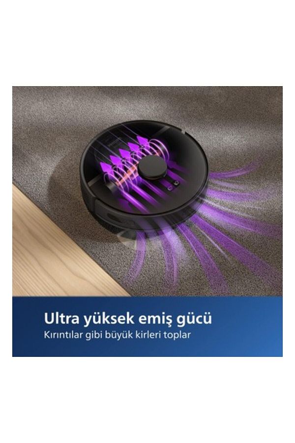 Philips Istasyonlu Silme+Haritalandırma Özellikli 4000 Pa Yüksek Emiş - Görsel 4