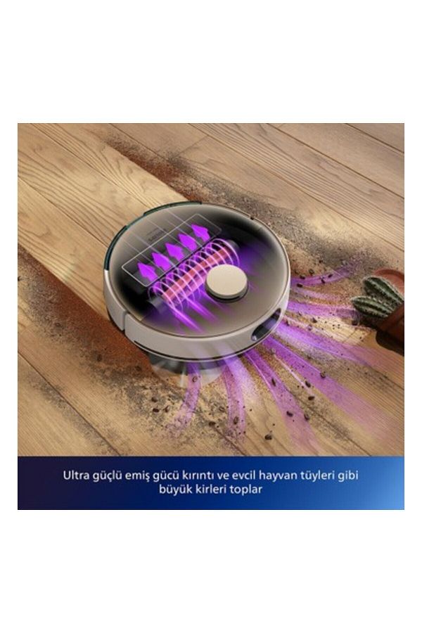 Philips Homerun 7000 Serisi Aqua Otomatik Boşaltma Istasyonlu Islak v - Görsel 2