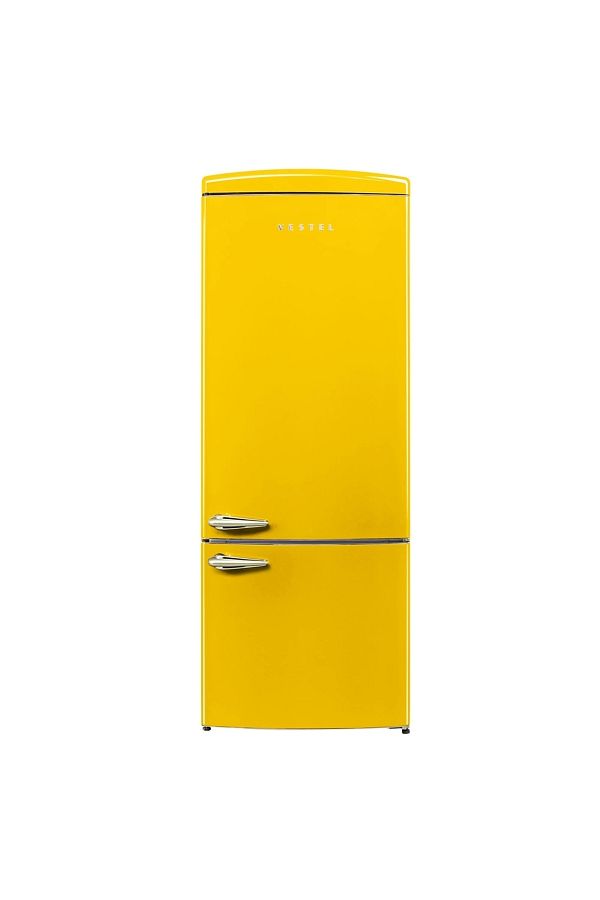 VESTEL RETRO NFK52111 Sarı 471 Lt No-Frost Buzdolabı