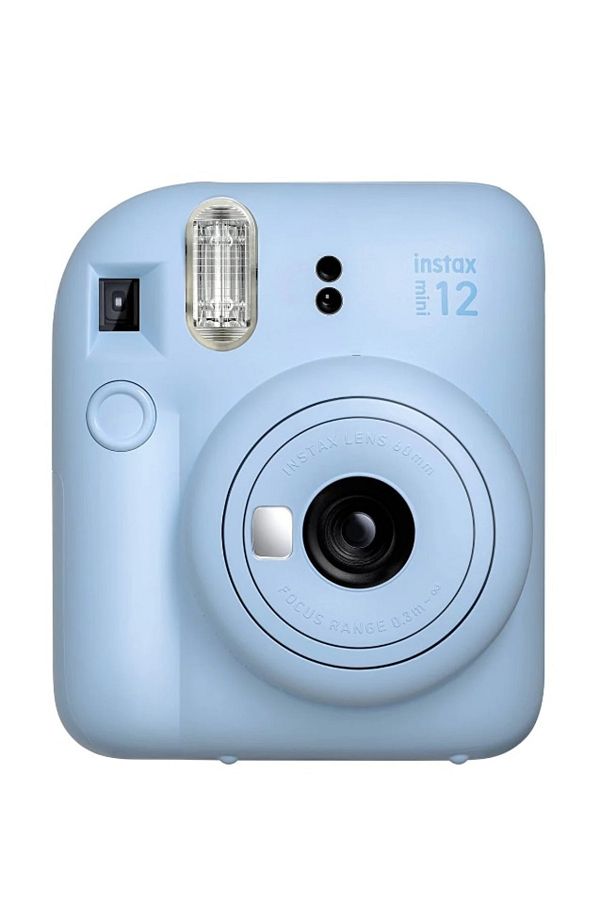 Fujifilm Instax Mini 12 Fotoğraf Makinesi-10lu Film-simli Pleksi Kılıf Ve Fotoğraf Çerçevesi Seti 2 Mavi - Görsel 2