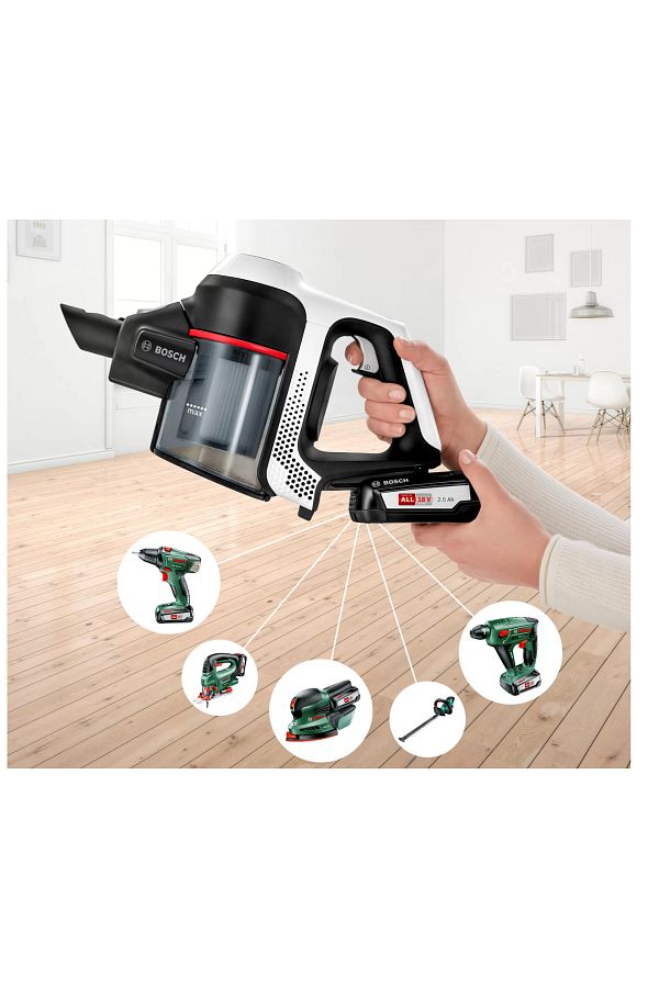 Bosch EPA/HEPA Filtreli Unlimited Serie Şarjlı 18V Dik Süpürge Bosch - Görsel 7