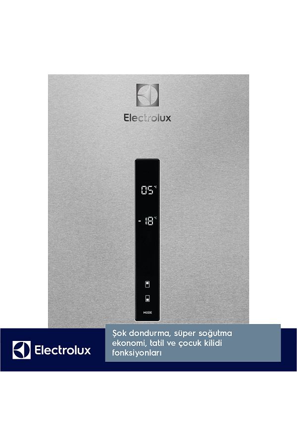 Electrolux Lnt6me46x3 481 Litre No Frost Kombi Buzdolabı - Görsel 6
