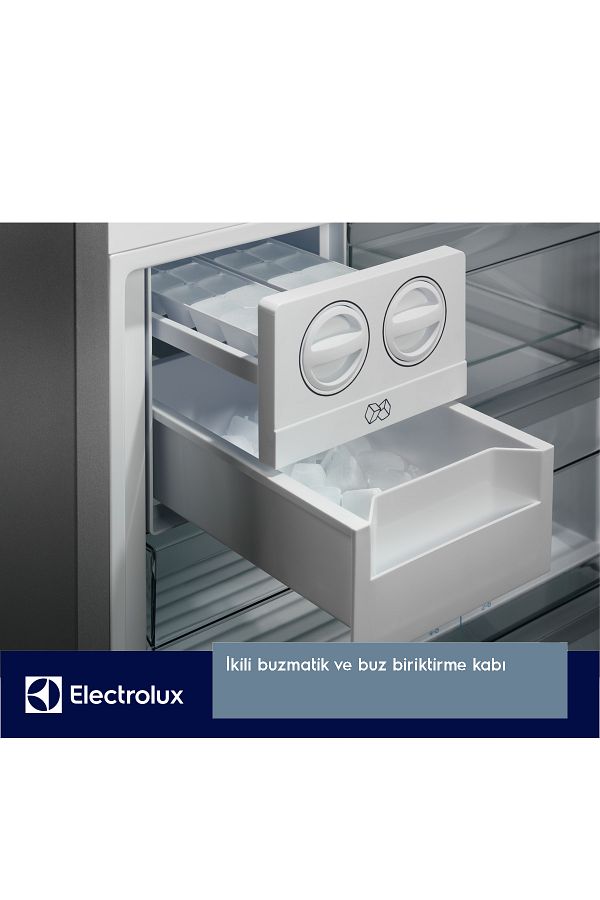 Electrolux Lnt6me46x3 481 Litre No Frost Kombi Buzdolabı - Görsel 9