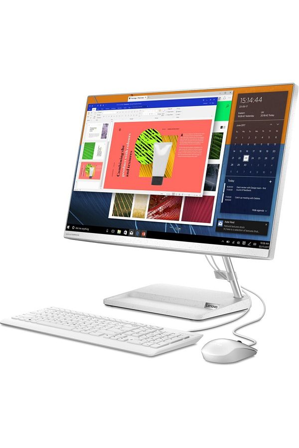 LENOVO IdeaCentre 3 24ALC6 AMD RYZEN 5 7430U 16GB 512GB SSD 23.8" Full HD IPS Windows 11 Home AIO PC - Görsel 2