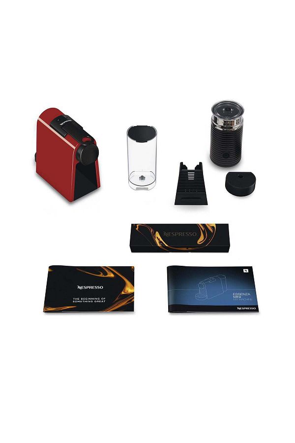 Nespresso D35 Essenza Mini Kapsül Kahve Makinesi Kırmızı - Görsel 4