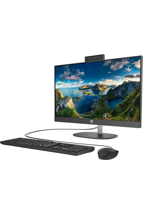 HP ProOne 245 G10 8T2S6ES Ryzen 5-7520U 8Gb Ram 512Gb Ssd 23.8" FullHD FreeDos All İn One Bilgisayar - Görsel 2