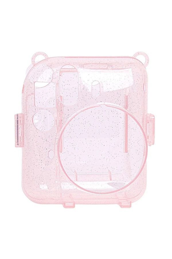 Fujifilm Instax Mini 12 Fotoğraf Makinesi-10lu Film-simli Pleksi Kılıf Ve Fotoğraf Çerçevesi Seti 2 Pembe - Görsel 3