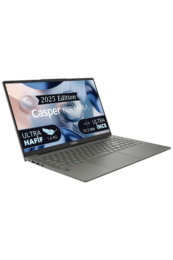 CASPER Nirvana X600.1342-BX00A-G-F Intel Core i5-13420H 16GB RAM 2TB NVME SSD Windows 11 Home Laptop 15.6" - Görsel 5