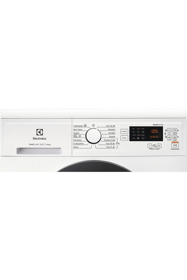Electrolux EW2FN448ST 8 KG 1400 Devir Çamaşır Makinesi - Görsel 2