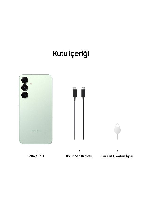Samsung Galaxy S25+ 256 GB Mint Yeşili (Samsung Türkiye Garantili) - Görsel 8