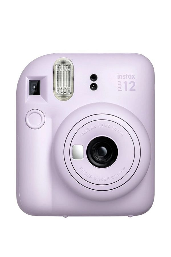 Fujifilm Instax Mini 12 Fotoğraf Makinesi-10lu Film-simli Pleksi Kılıf Ve Fotoğraf Çerçevesi Seti 2 Mor - Görsel 2