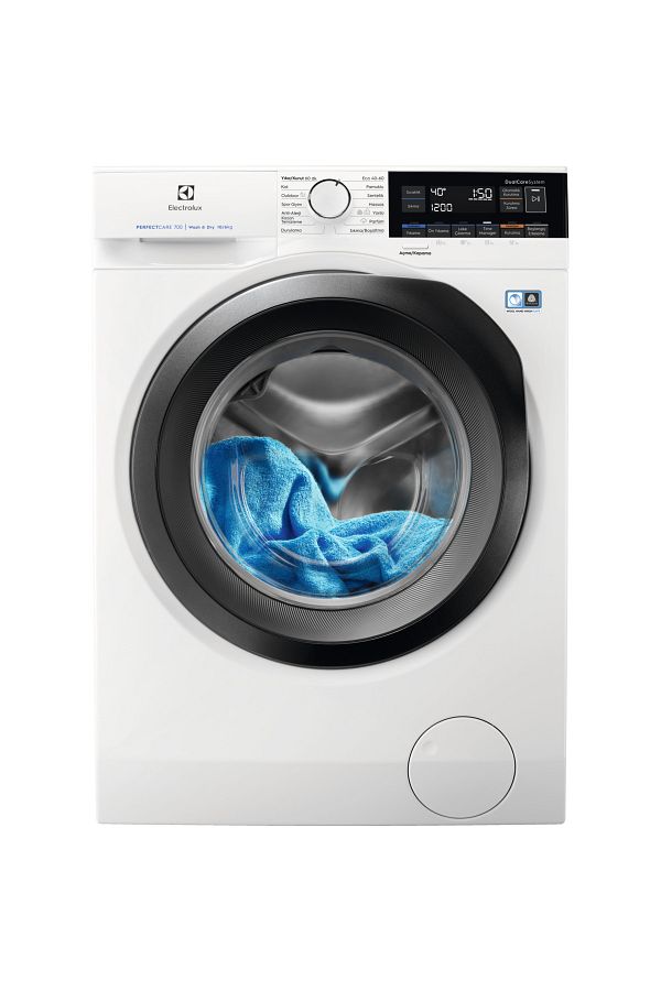 Electrolux EW7WN361ST DualCare 10kg/6kg 1600 Devir Buharlı A/E Enerji Sınıfı Kurutmalı Çamaşır Makinesi