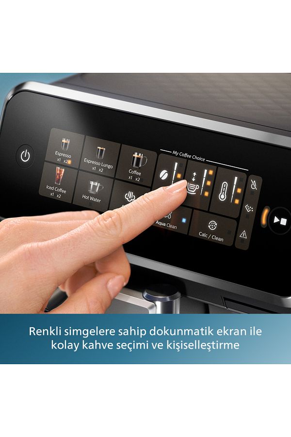 Philips Lattego Tam Otomatik Espresso Makinesi, Tek Dokunuşla 4 Çeşit Içecek, EP2331/10 - Görsel 4
