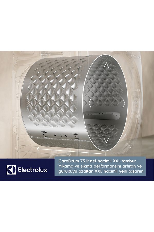 Electrolux EW7F5412CT 700 Serisi SteamCare 10 kg 1400 devir A sınıfı -%15 Wi-Fi Çamaşır Makinesi - Görsel 7