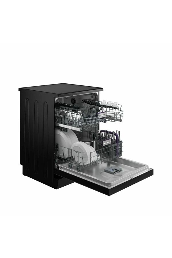 Beko Bm 6047 Sc 6 Programlı Siyah Cam Bulaşık Makinesi - Görsel 3