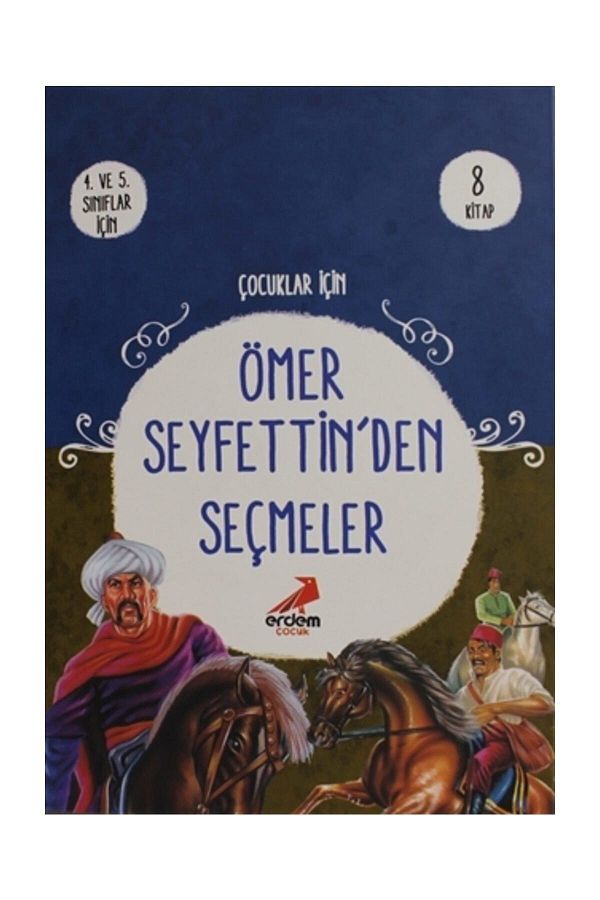 Çocuklar İçin Ömer Seyfettin' den Seçmeler (8 Kitap Takım) - Ömer Seyfettin