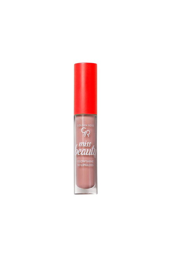 Dudak Likit Mat Ruj - Gr Mıss Beauty Glow Shıne 3d Lıpg.no:01 Nude Chıc