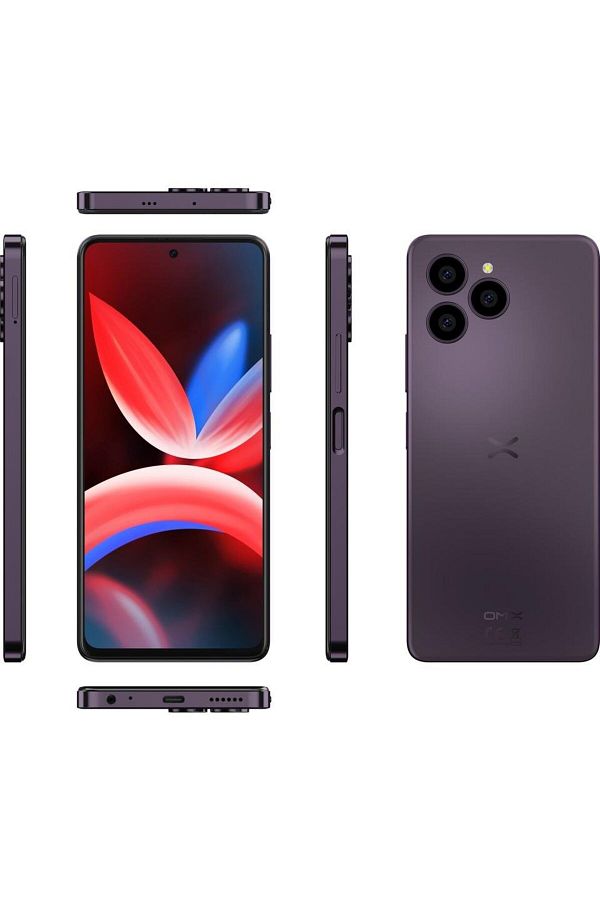 Omix X6 128 Gb 6 Gb Mor ( Türkiye Garantili) Mor - Görsel 2