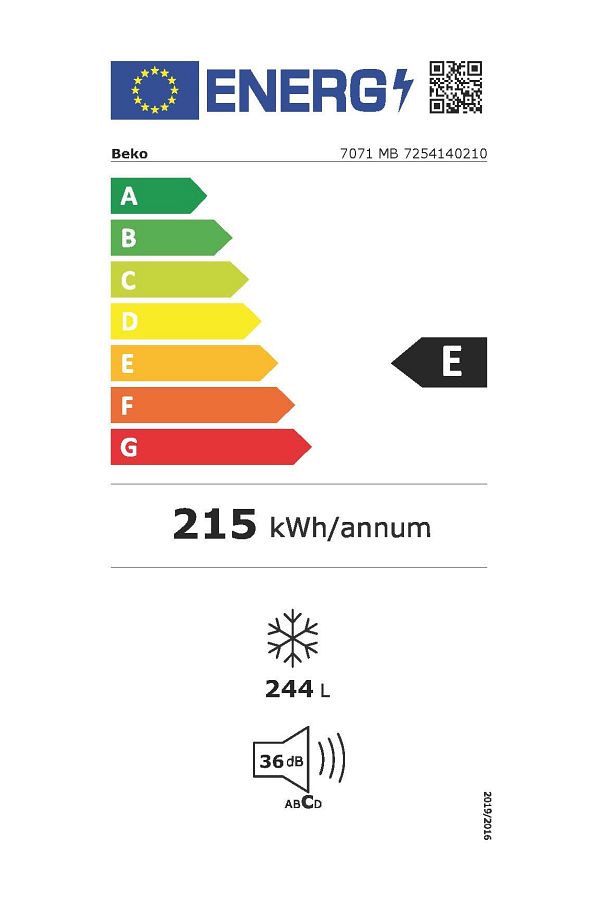 Beko 7071 Mb 7 Bölmeli Derin Dondurucu - Görsel 6