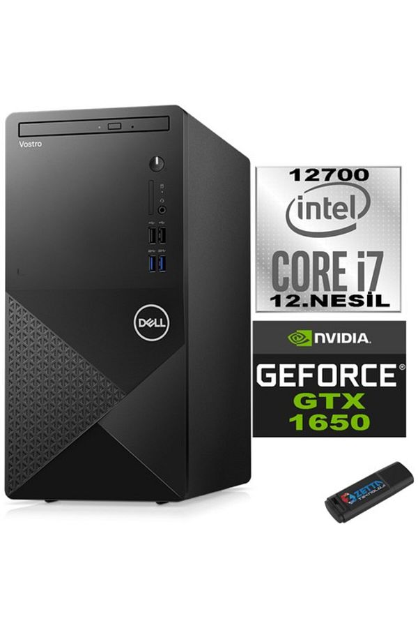Dell Vostro 3910 MT I7 12700 24GB 4TB SSD 23.8" FHD W11P GTX1650-4GB 23N3910GTX1650P15+ZETTABELLEK - Görsel 2