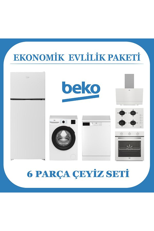 Beko Ekonomik Evlilik Paketi 6 Parça Çeyiz Seti