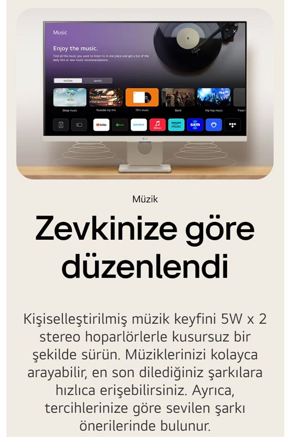LG Full Hd 32'' 80 Ekran Akıllı Smart Apple Android Wi-fi Kablosuz Bağlantı Hdr10 Dahili-monitör Tv - Görsel 3