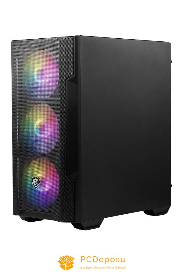MSI RYZEN 7500F RTX 4070 Gaming PC | 16GB RAM, 500GB SSD, MSI MAG Kasa, 6 Fanlı Sistem - Görsel 2