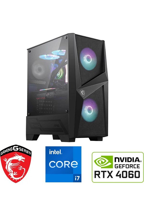 MSI DDR5 GAMİNG PC/8 GB RTX4060 /İNTEL İ7 14700KF/ 32 GB DDR5 RAM / 1 TB M.2 SSD / SIVI SOĞUTMALI